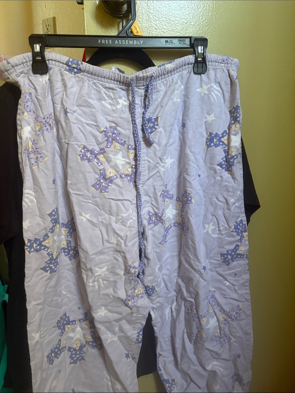 Lavender Star Print Women's Pajama Pants